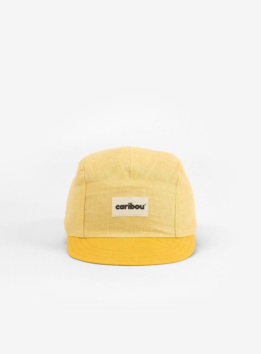 casquette lin enfant Caribou duo jaune Mlle et Coco
