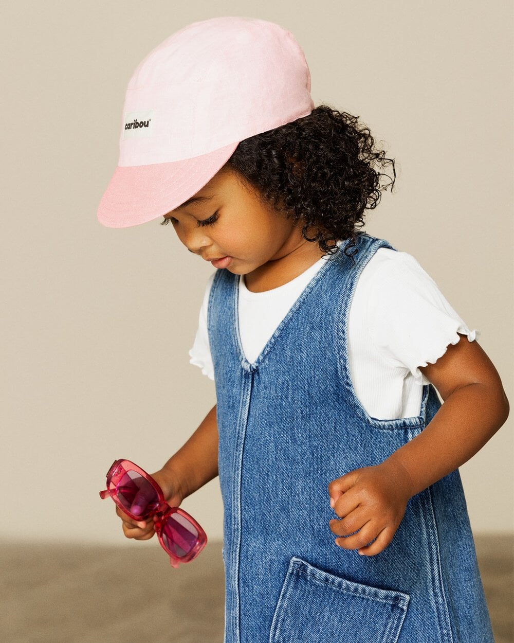 casquette caribou duo rose Mlle et Coco enfant