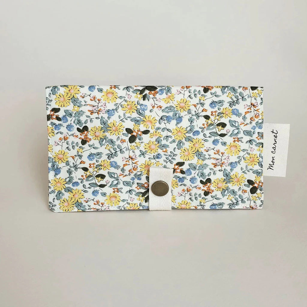 Carnet de santé / passeport - Sauge &amp; co Accessoires parents Sauge &amp; co Tournesol 