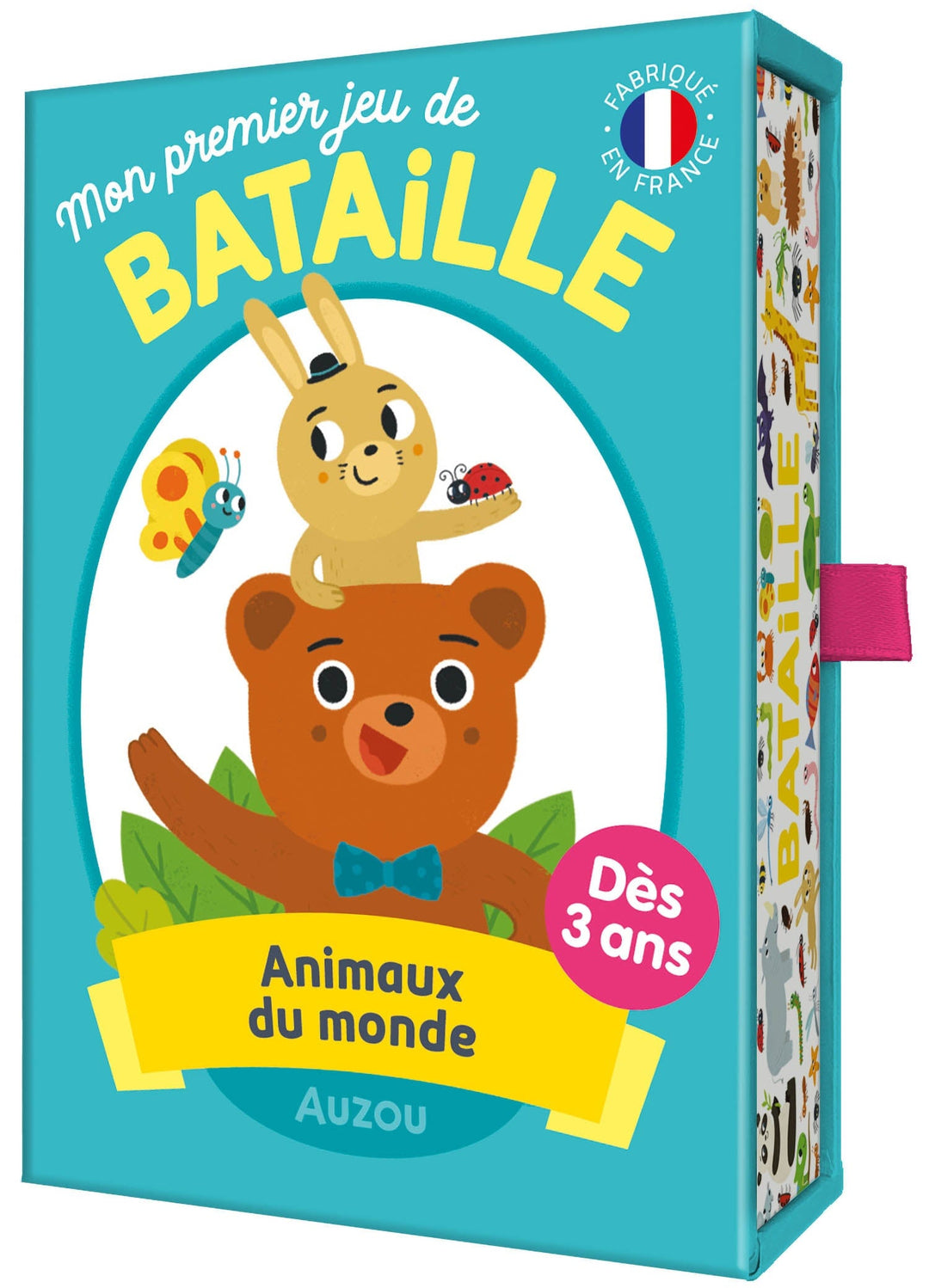 Jeu de cartes - 1er jeu de bataille - Animaux du Monde - Auzou éditions Jouet/jeux Auzou éditions 