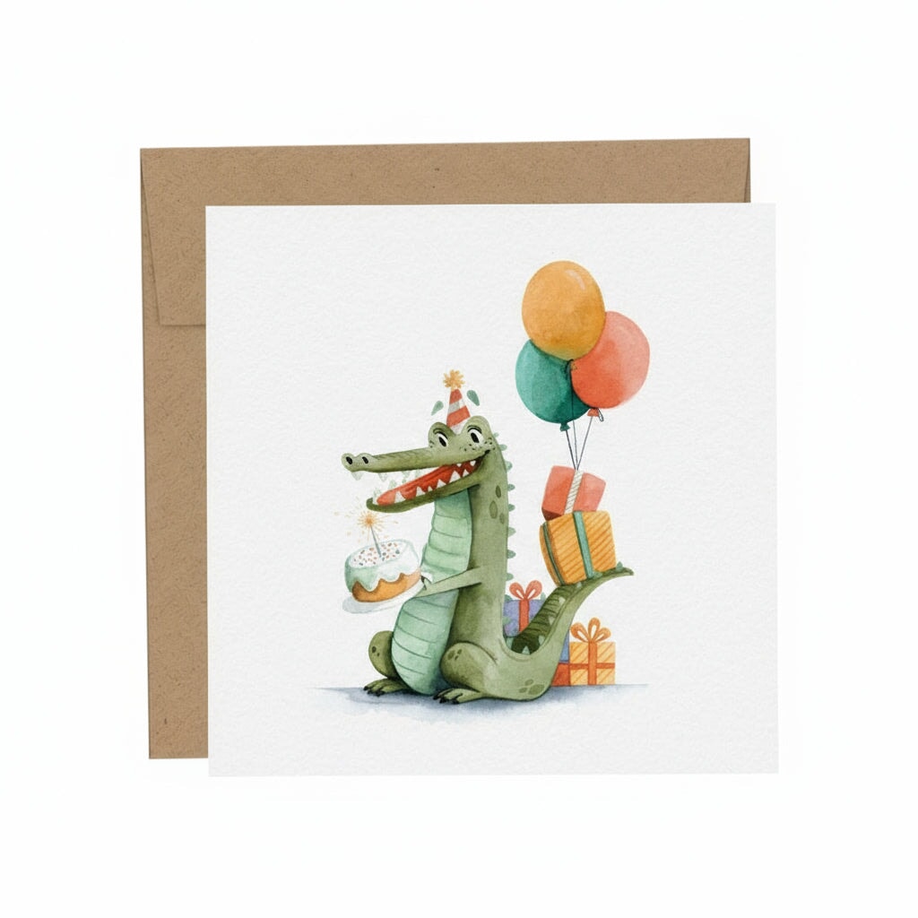 Carte de souhait Rocco Mimosa Design Mlle et Coco