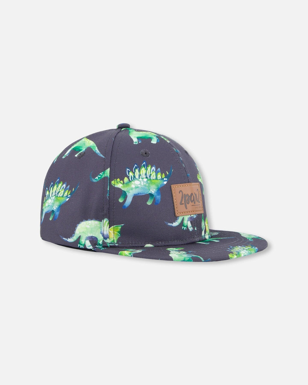 casquette charbon imprimé dino accessoire été deux par deux