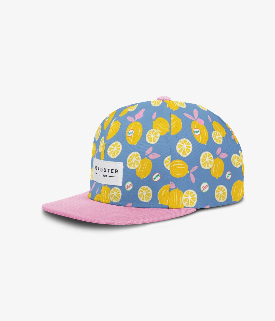 Casquette salty blue citron Headster Mlle et Coco