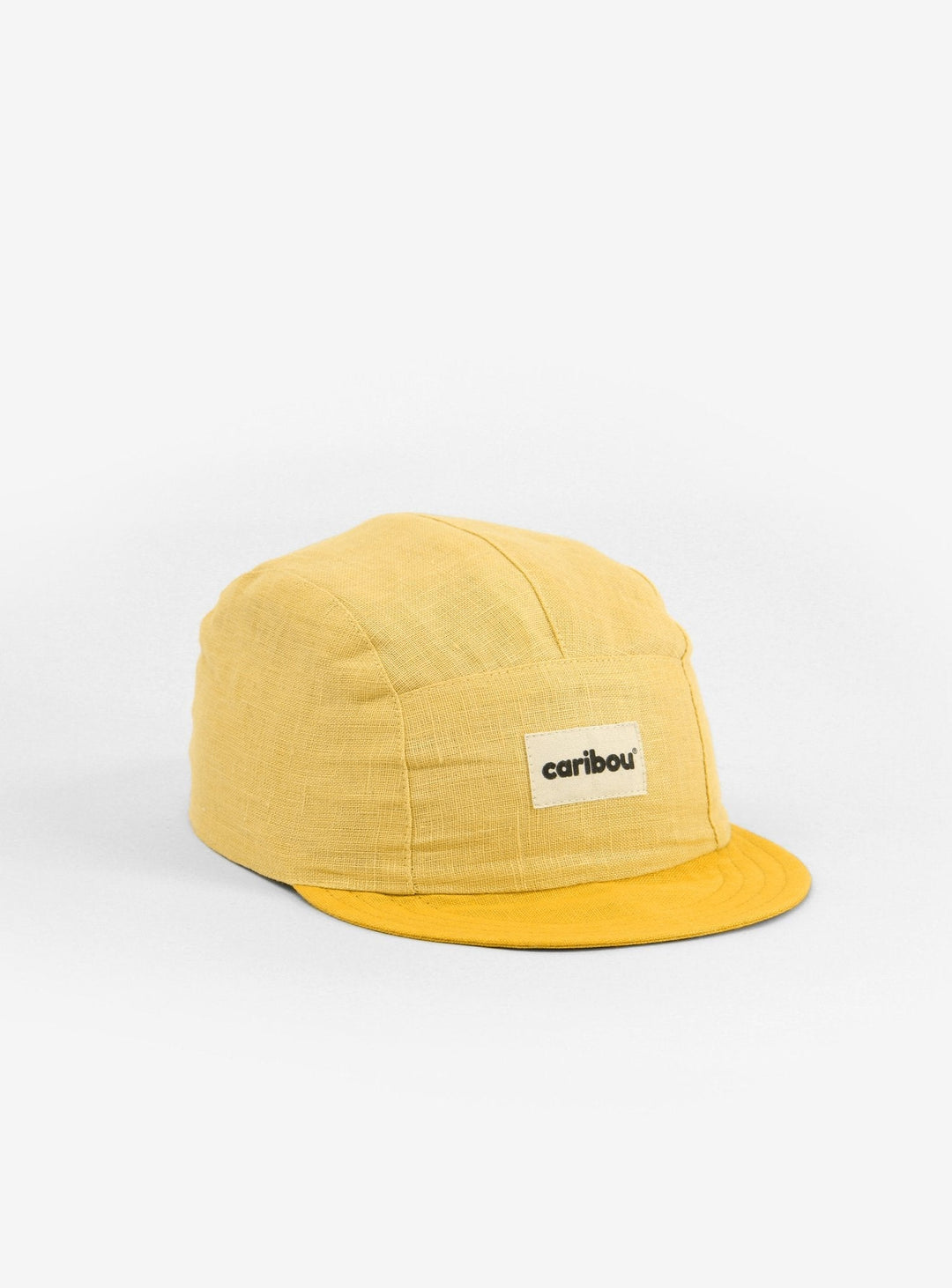 casquette lin enfant Caribou duo jaune Mlle et Coco