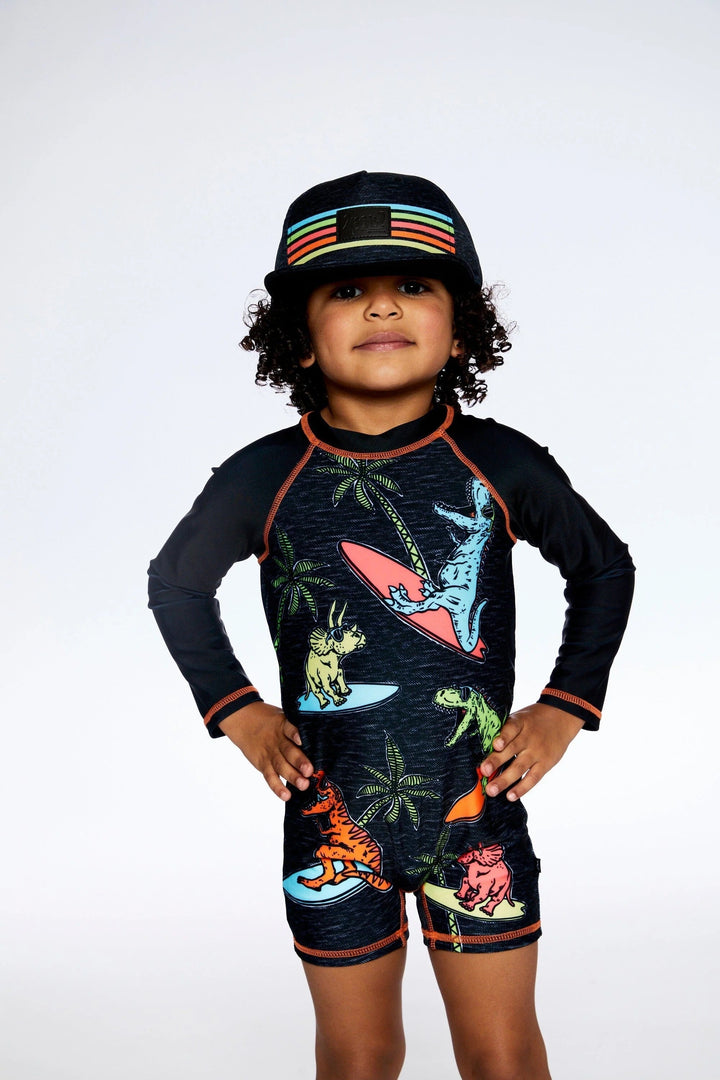 casquette chiné noir rayures couleur deux par deux accessoire été