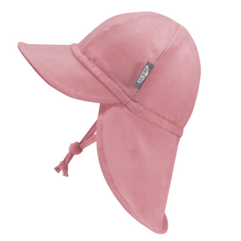 Casquette bébé anti-UV Sun Soft coton - Rose poudre - Jan &amp; Jul Accessoires vêtements/autres Jan &amp; Jul 