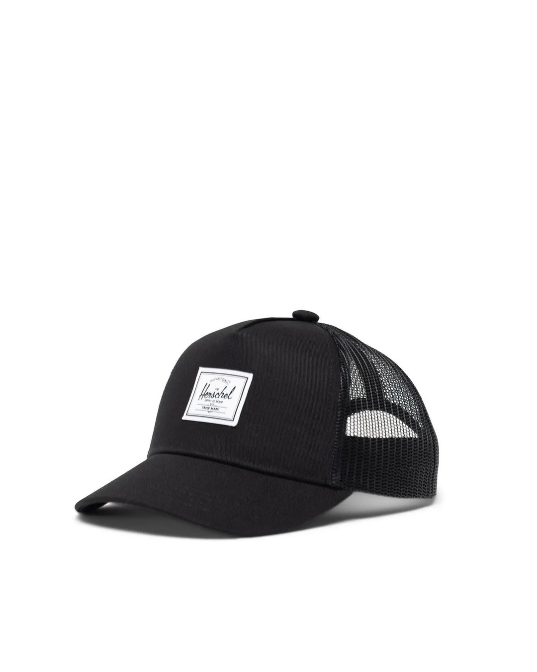 Casquette Whaler Mesh noir Herschel Mlle et Coco