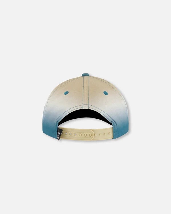 Casquette 2 par 2 Gris bleuté et beige, accessoire été