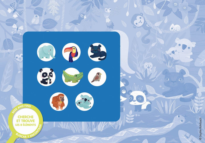 Casse-tête Cherche et Trouve des Tout-petits Animaux Auzou jeux