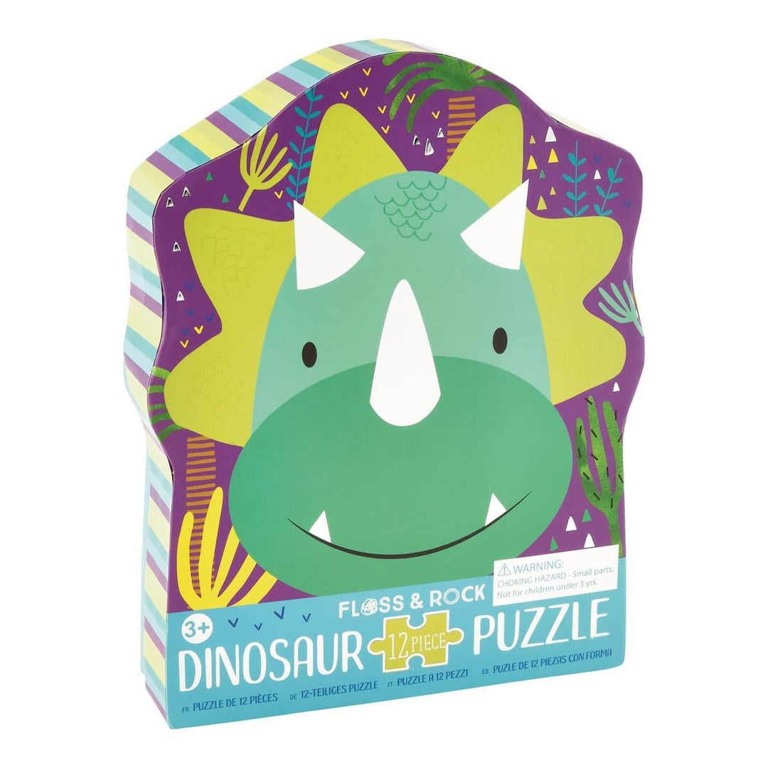 Casse-tête - Dinosaure (12 morceaux) - Floss and Rock Jeux Floss and Rock 