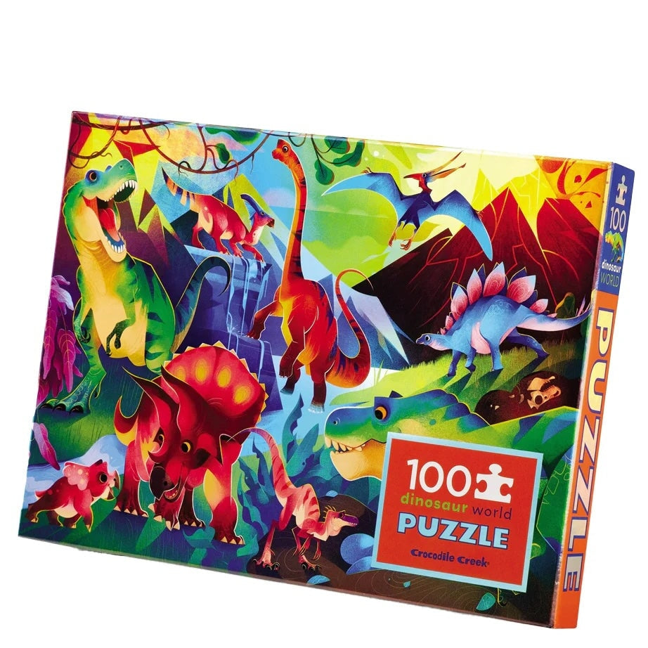 casse-tête holographique dinosaur worl Mlle et Coco Crocodile Creek