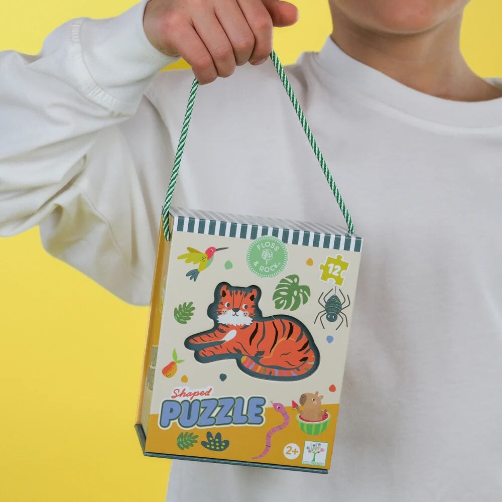 Casse-tête 12 morceaux jungle Floss &amp; Rock Mlle et Coco