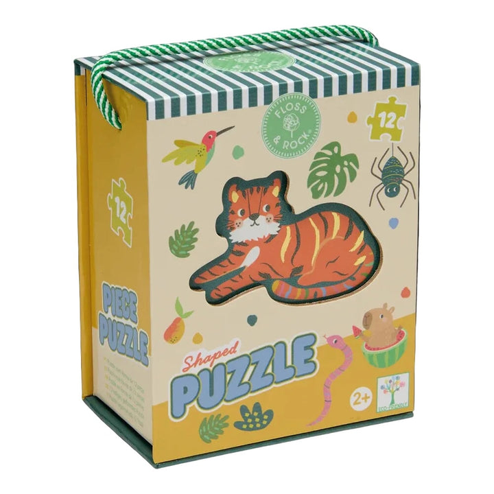 Casse-tête 12 morceaux jungle Floss &amp; Rock Mlle et Coco