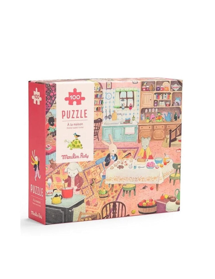 casse-tête à la maison - la grande famille - Moulin Roty Mlle et Coco