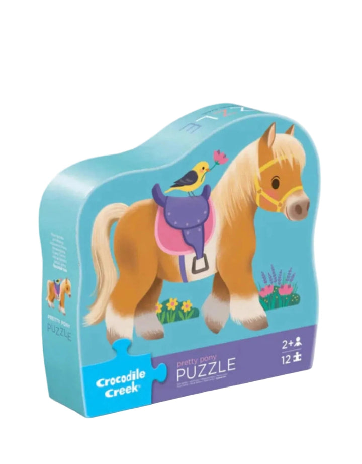 Casse-tête 12 morceaux poney Crocodile Creek Mlle et Coco 