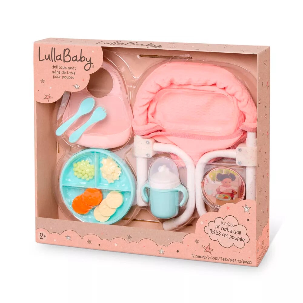 Chaise à accrocher pour poupée Lullababy Mlle et Coco