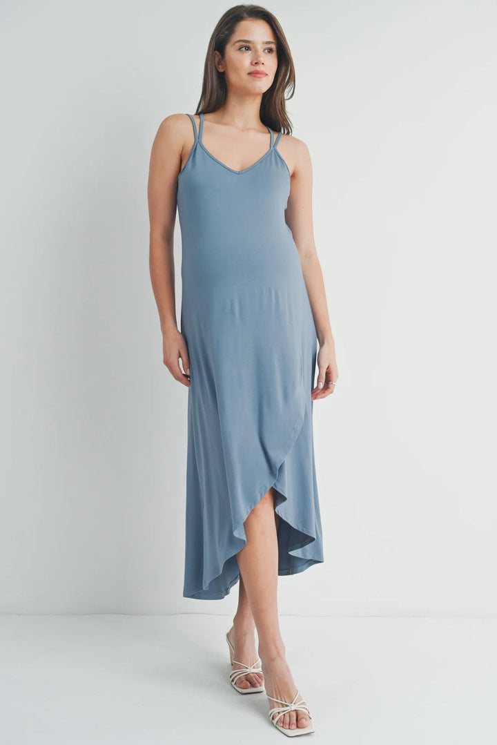 Robe midi maternité Chambray Hello Miz Mlle et Coco