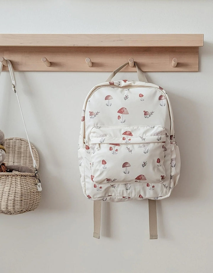 sac dos menoum menoum champignon accessoire garderie Mlle et Coco