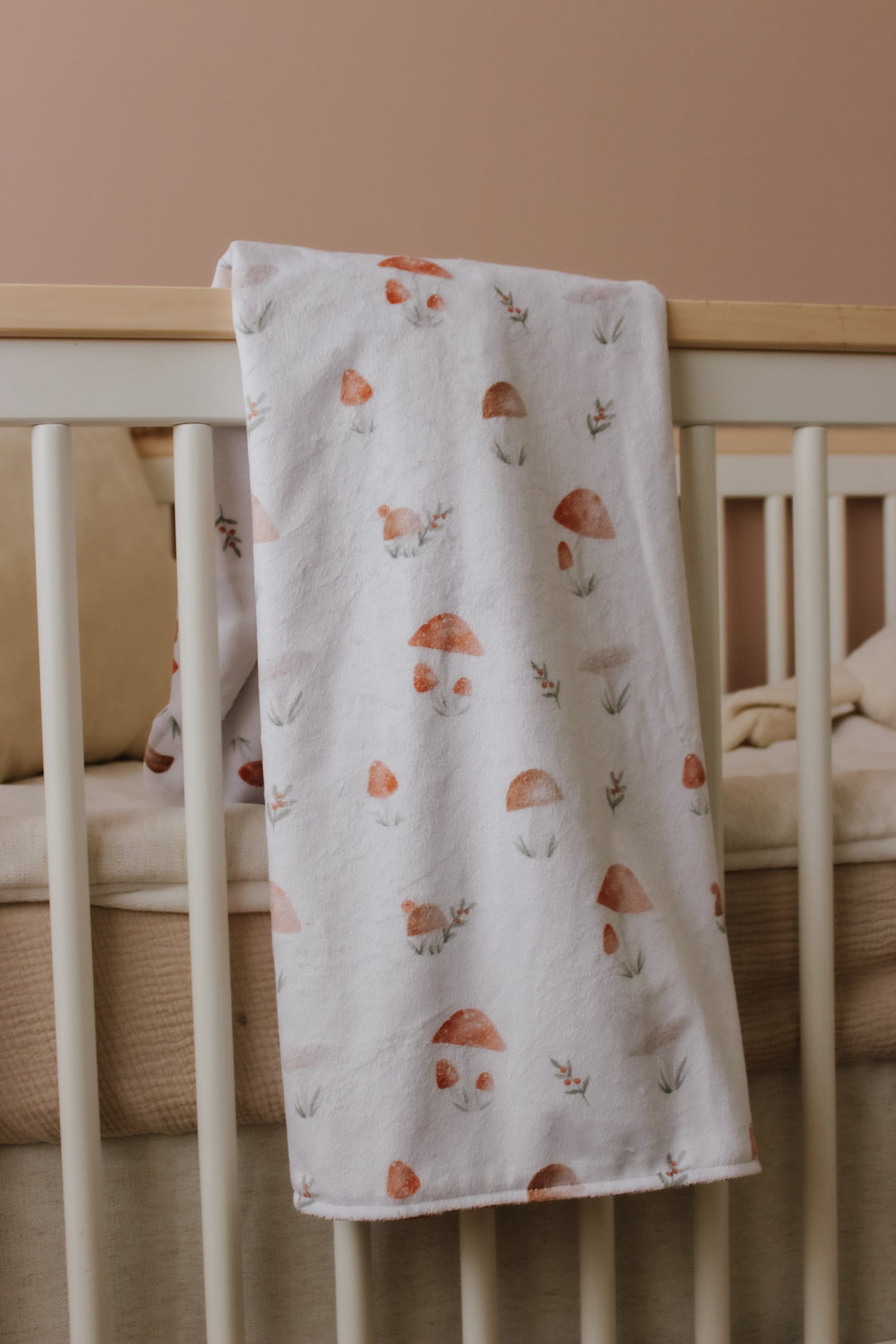 doudou minky champignon minimaliste Mlle et Coco accessoire