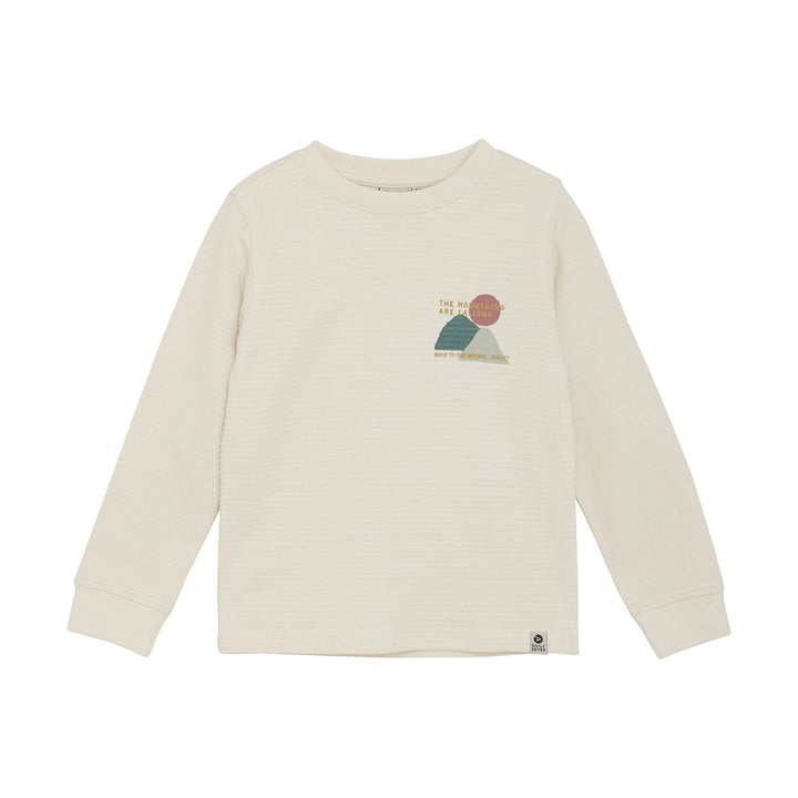 chandail manches longues beige Daily Seven côteler Mlle et Coco