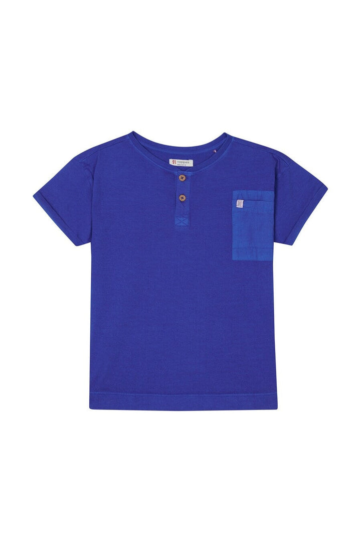 t-shirt manches courtes bleu Noppies Leonville Mlle et Coco