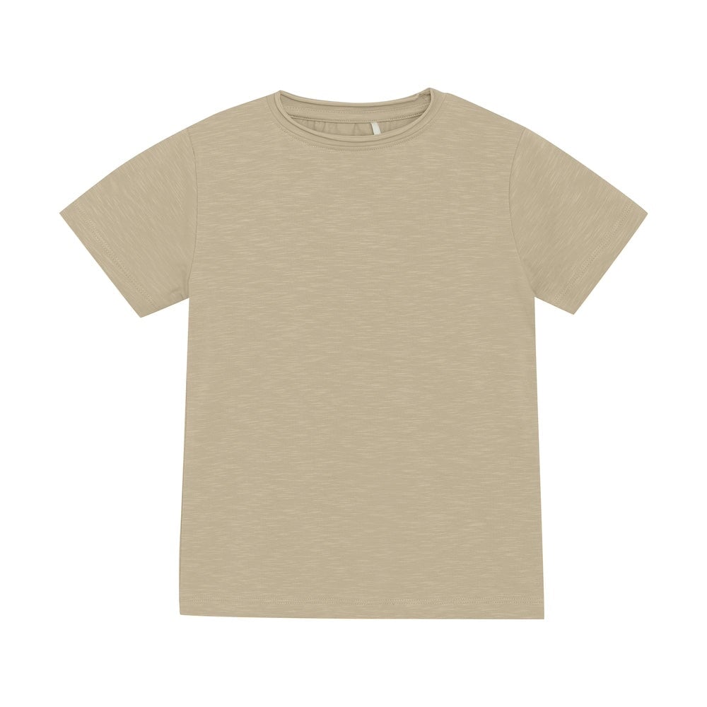 Chandail à manches courtes beige crème irlandaise Huttelihut Mlle et Coco