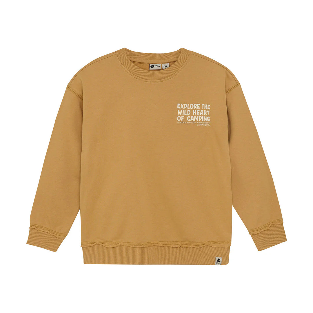Chandail Caramel Goldon horizon Daily Seven Mlle et Coco