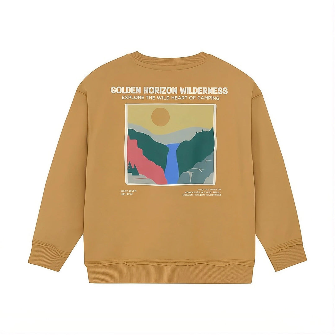 Chandail Caramel Goldon horizon Daily Seven Mlle et Coco