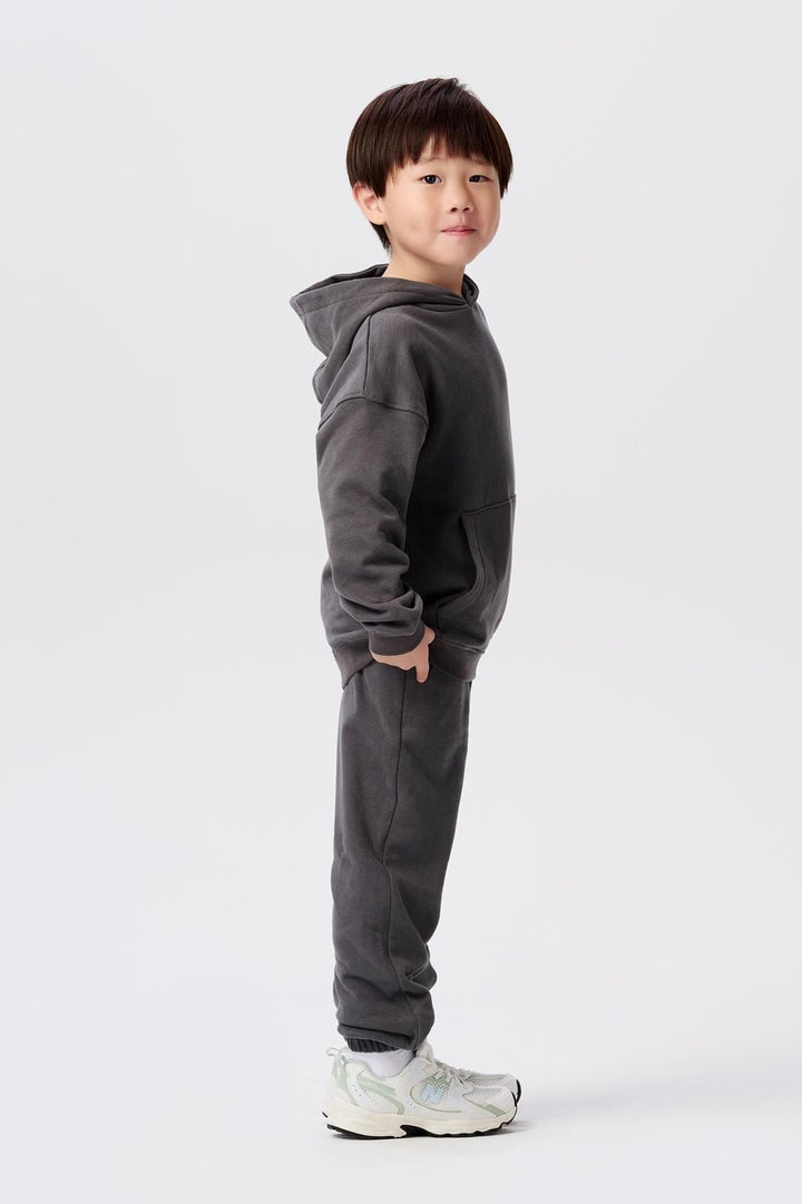 chandail capuchon gris Noppies enfant Mlle et Coco Coton