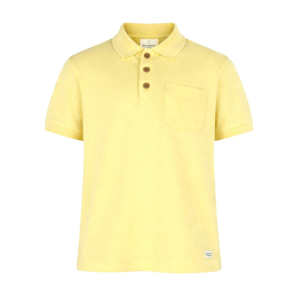 Chandail polo jaune citron En Fant Mlle et Coco