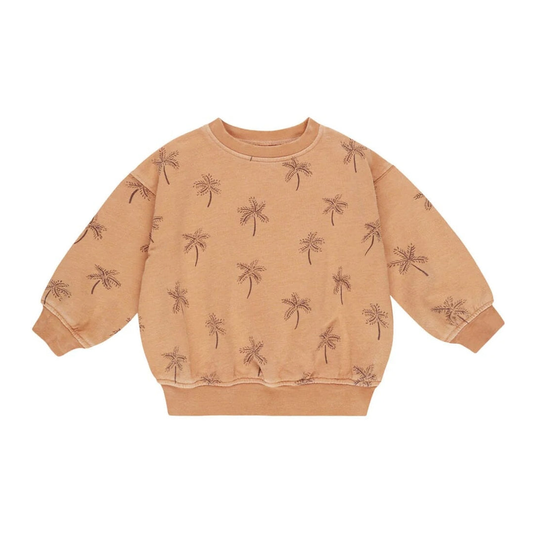 chandail orange brule palmier Rylee + Cru Mlle et Coco