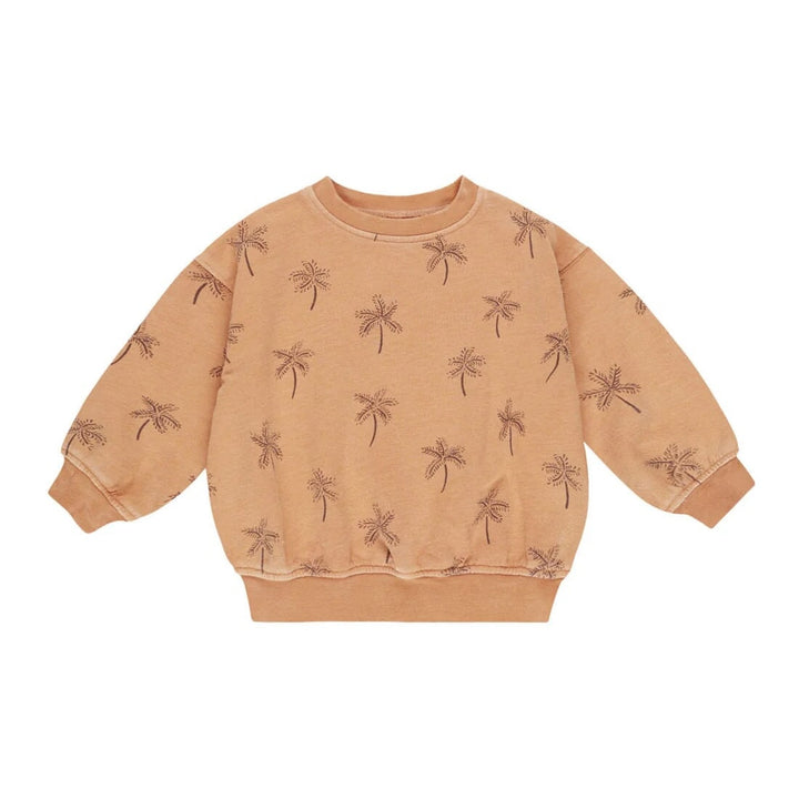 chandail orange brule palmier Rylee + Cru Mlle et Coco