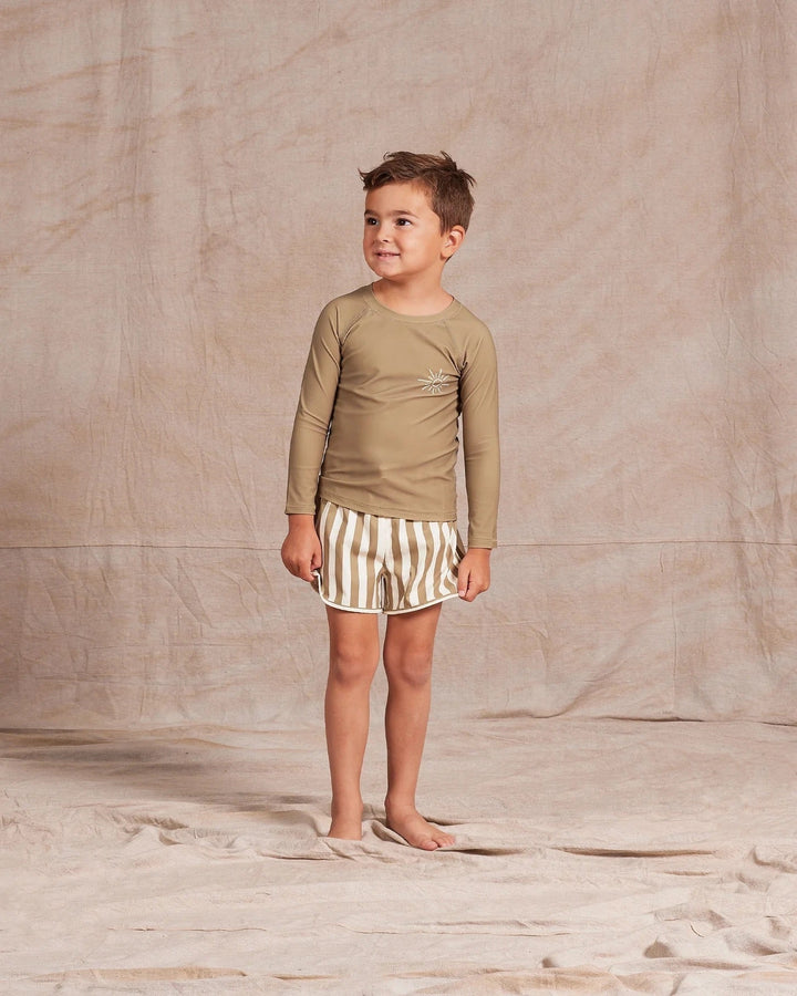 Chandail de Piscine - Kaki (soleil) - Rylee + Cru Vêtements (échantillons) Rylee + Cru 