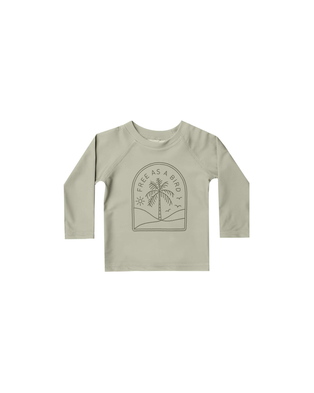 Chandail de Piscine - Sauge (Palmier) - Rylee + Cru Vêtements (échantillons) Rylee + Cru 