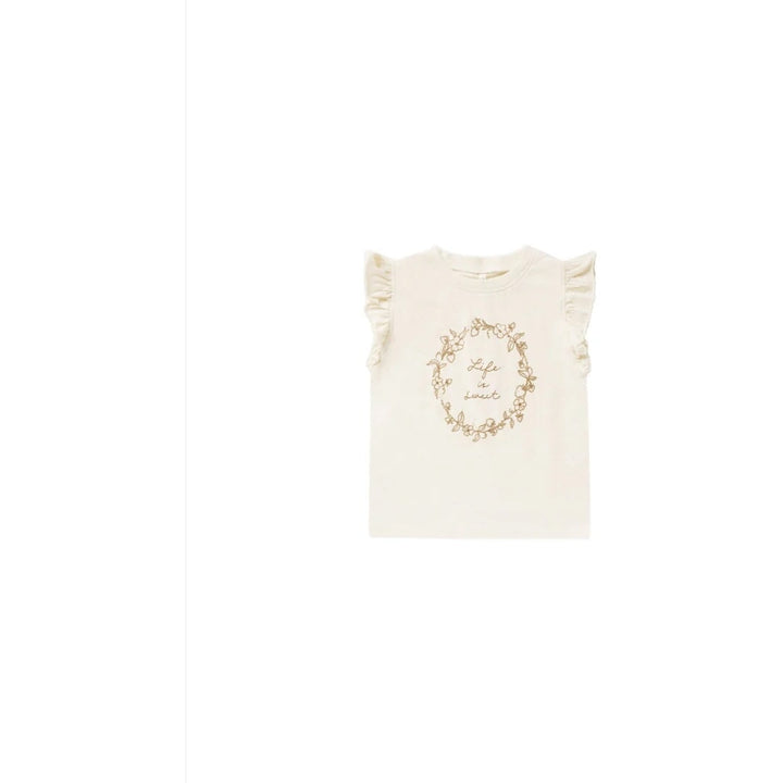 t-shirt manches courtes life is sweet Rylee + Cru