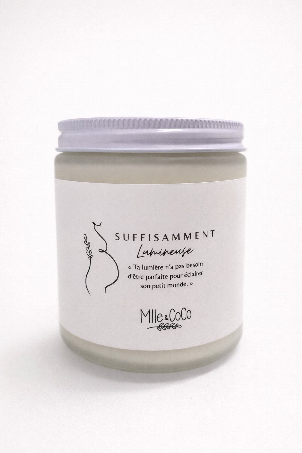 chandelle soya suffisamment lumineuse Mlle et Coco idée cadeau
