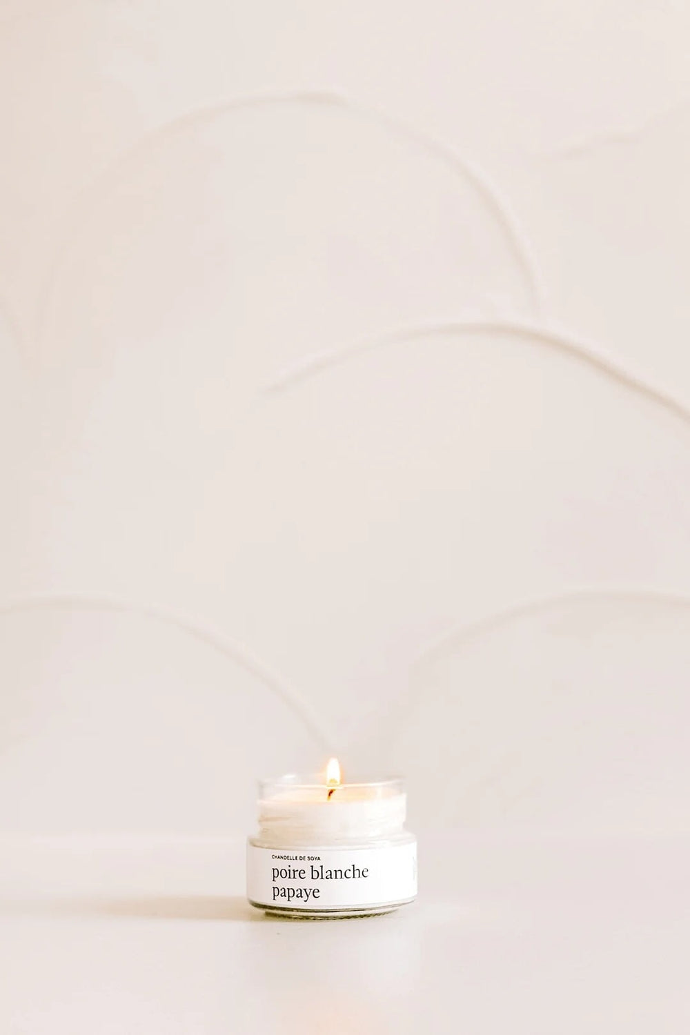 Maréee Chandelle poire blanche papaye soya Mlle et Coco