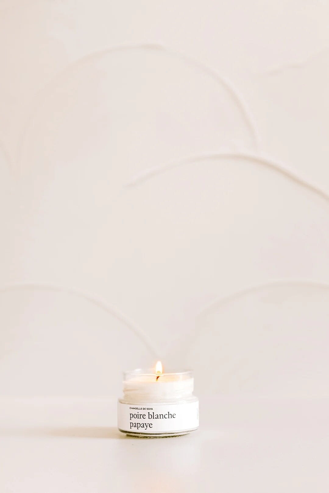 Maréee Chandelle poire blanche papaye soya Mlle et Coco