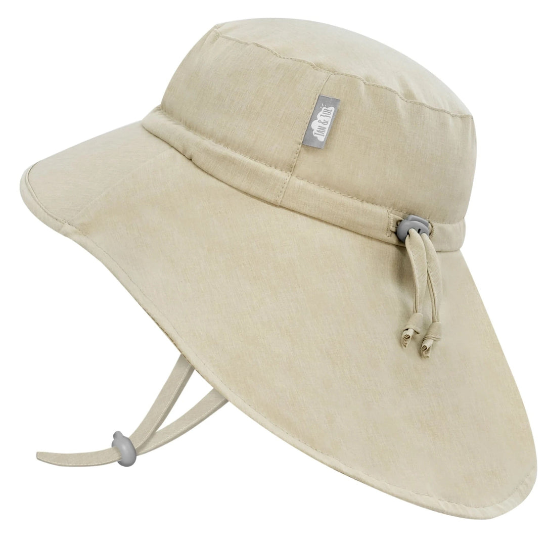 Chapeau Aventure Jan & Jul couleur Blé, vendu par Mlle & Coco