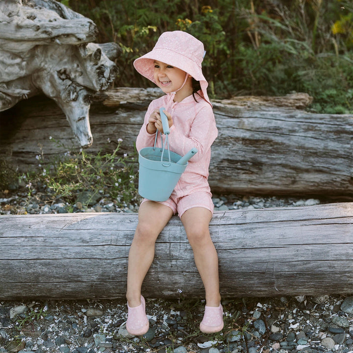 Chapeau Aventure Jan &amp; Jul motif Prairie Rose, vendue par Mlle &amp; Coco
