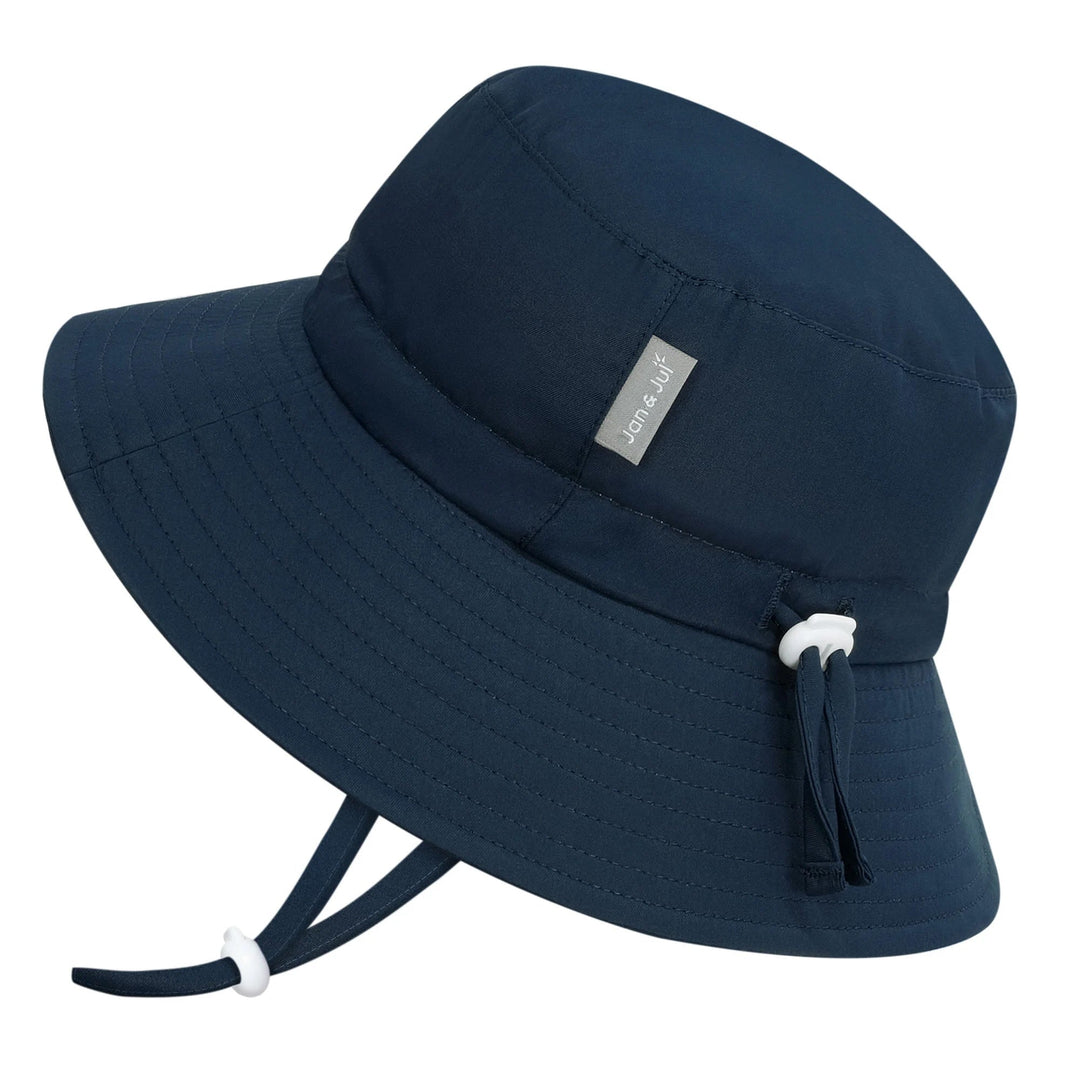 Chapeau UV bleu marin foncé Jan & Jul Mlle et Coco