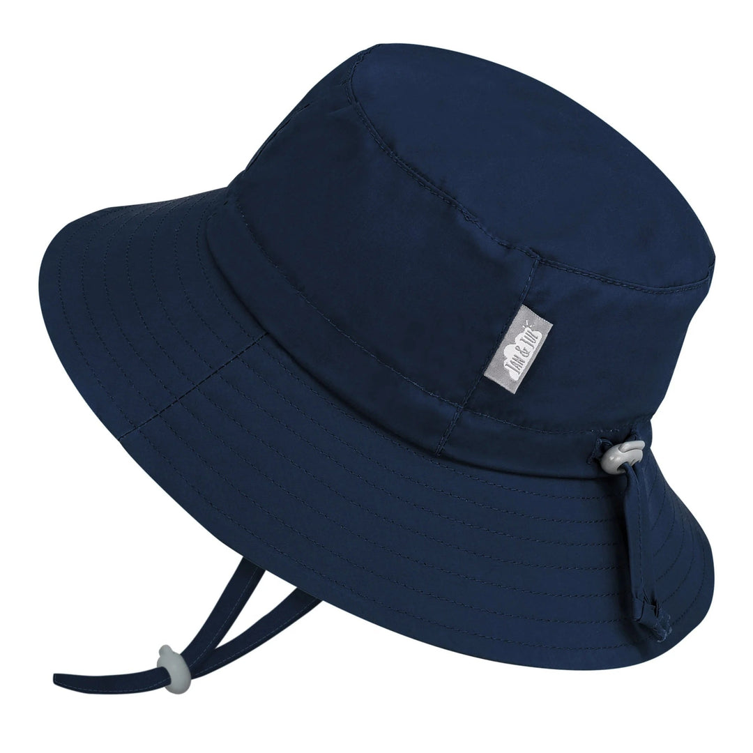chapeau coton souple Jan & Jul marine Mlle Coco