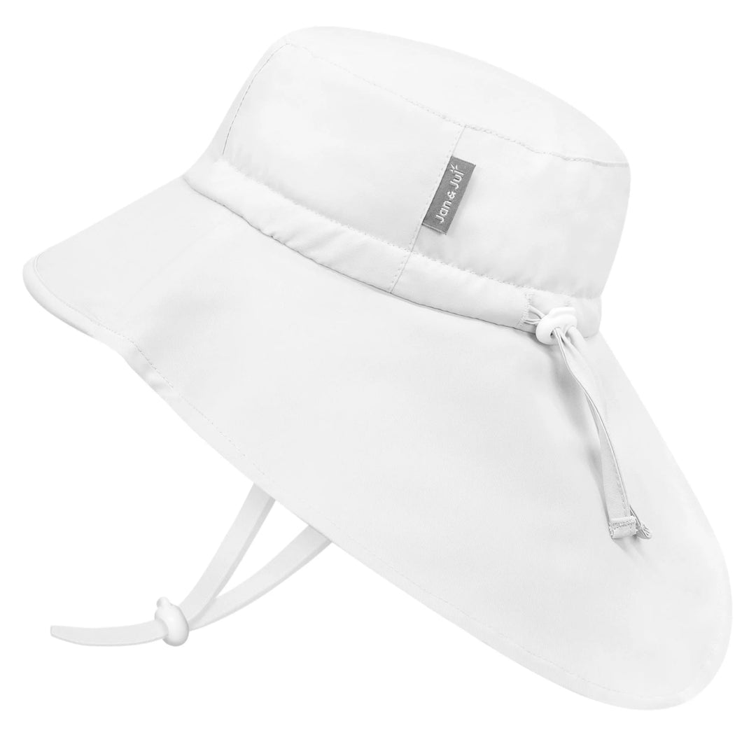 chapeau imperméable évolutif blanc Jan & Jul Mlleet Coco