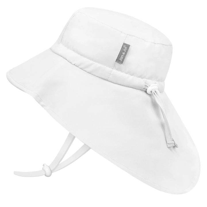chapeau imperméable évolutif blanc Jan &amp; Jul Mlleet Coco