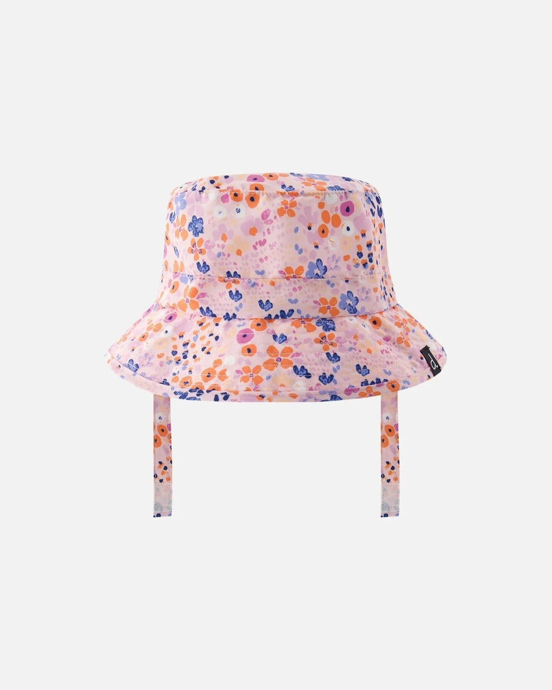 chapeau de plage lavande imprimé fleurs de champs deux par deux
