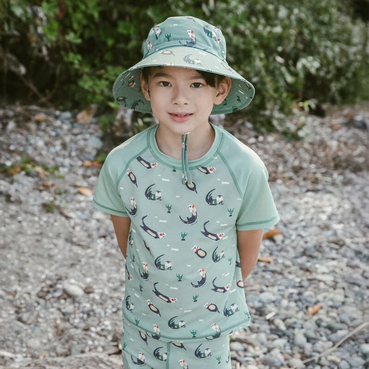 chapeau évolutif imperméable loutre Jan &amp; Jul Mlle et Coco