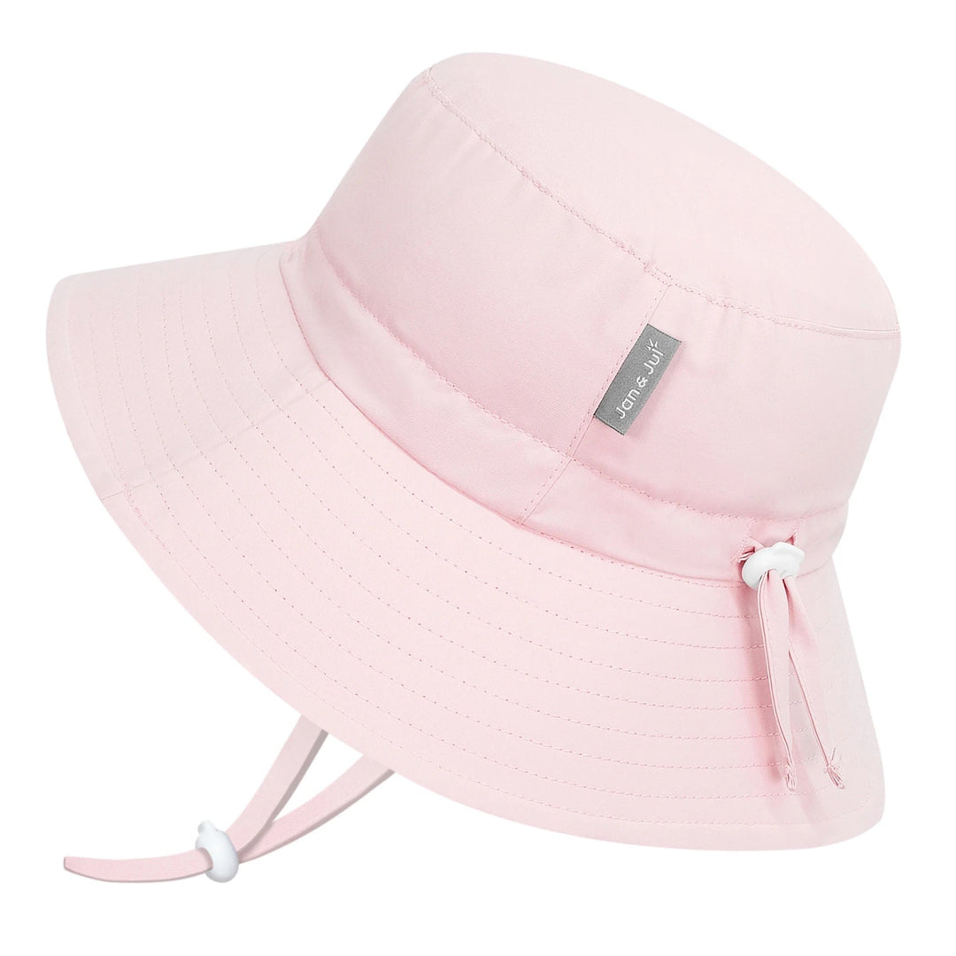 chapeau rose doux Jan & Jul imperméable Mlle et Coco