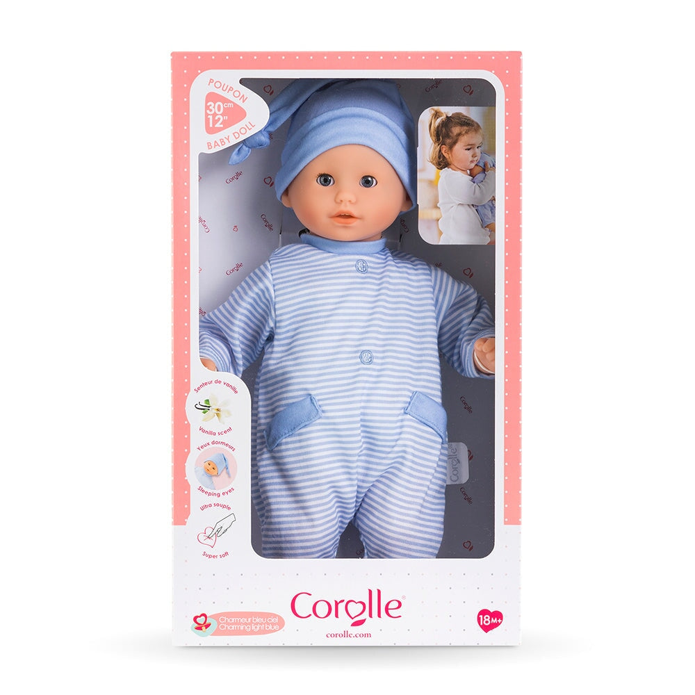 Mon bébé calin Charmeur bleu ciel 
Corolle Mlle Coco