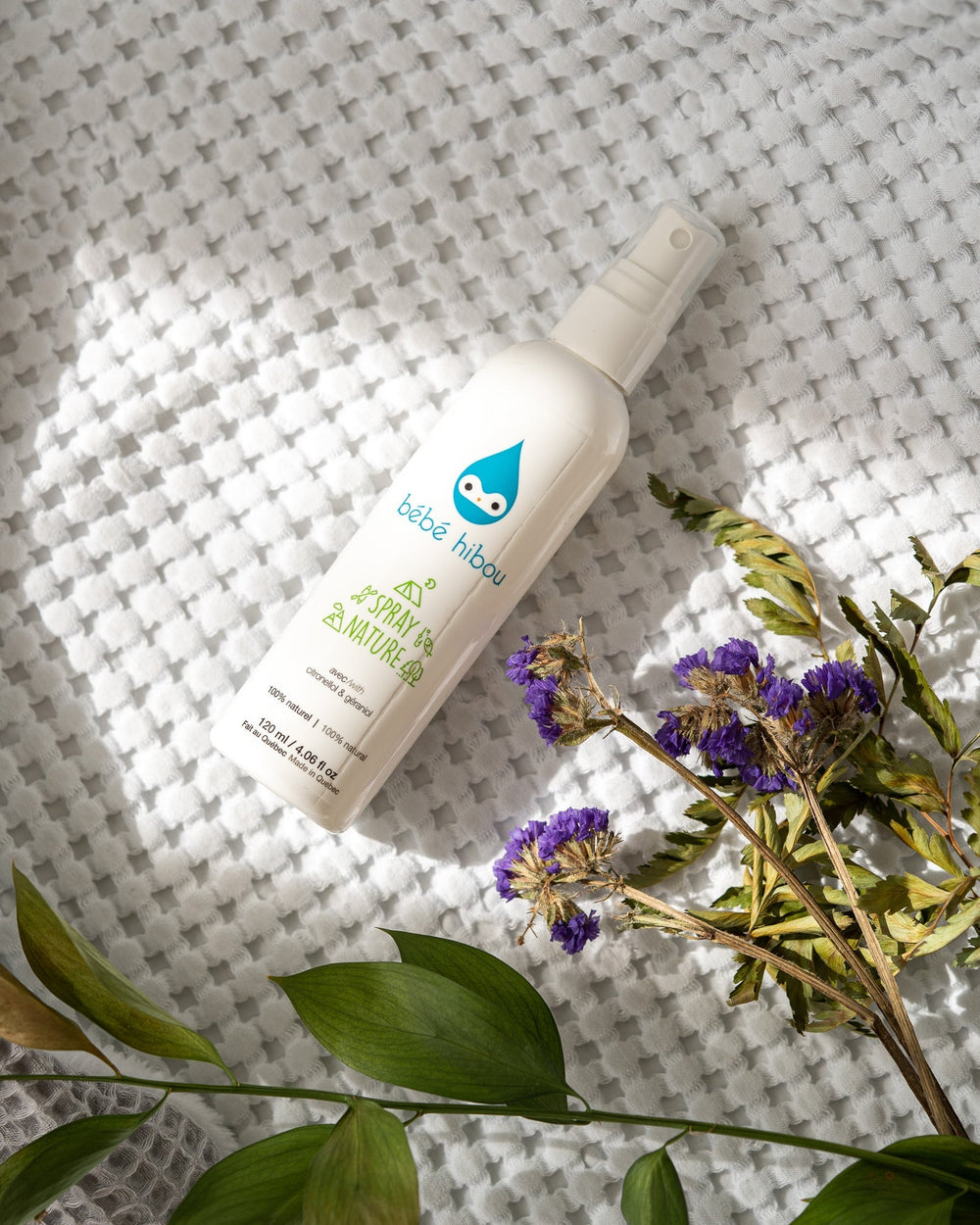 Chasse moustique Bébé Hibou spray nature produit pour enfant