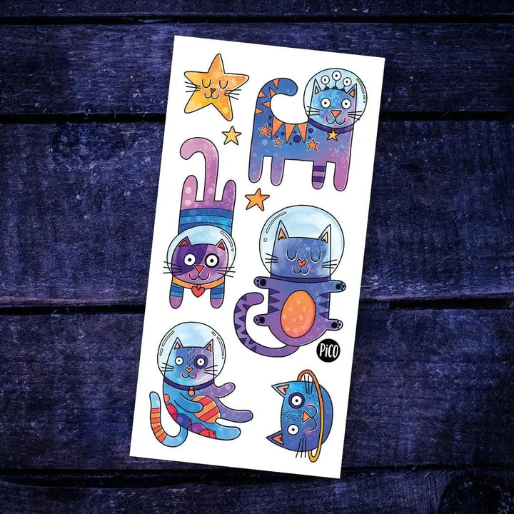 Tatouages temporaires - Chats de l&